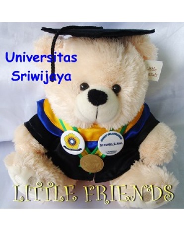Boneka Wisuda Universitas Sriwijaya - Kedokteran (30 cm)